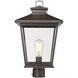 Bellmon 1 Light 11.10 inch Post Light & Accessory
